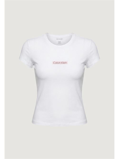 placed institutional baby tee CALVIN KLEIN JEANS | LV047F842GYAF